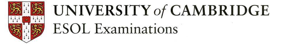 Exámenes ESOL de la Universidad de Cambridge, Examenes ESOL de la Universidad de Cambridge